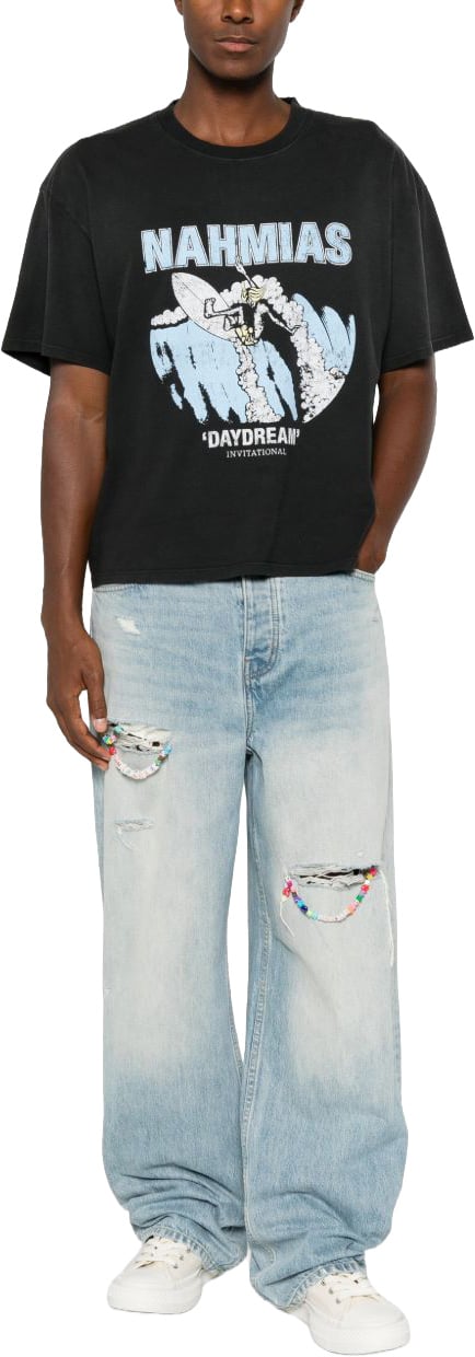 Nahmias T-Shirts And Polos Black Zwart