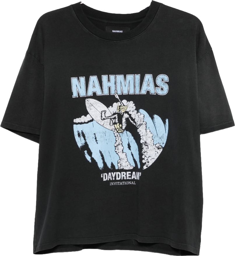 Nahmias T-Shirts And Polos Black Zwart