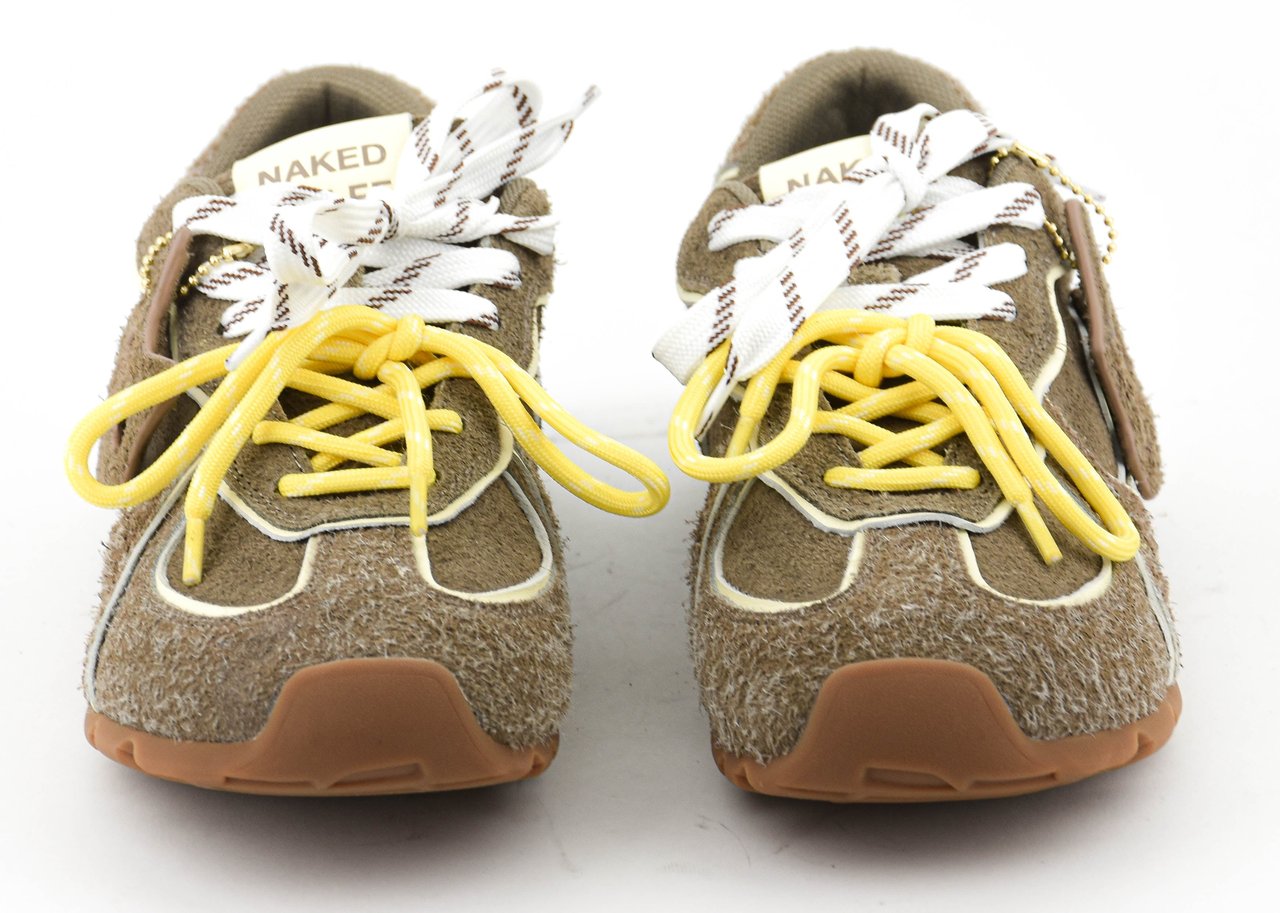 Naked Wolfe Ace Taupe Suede Beige