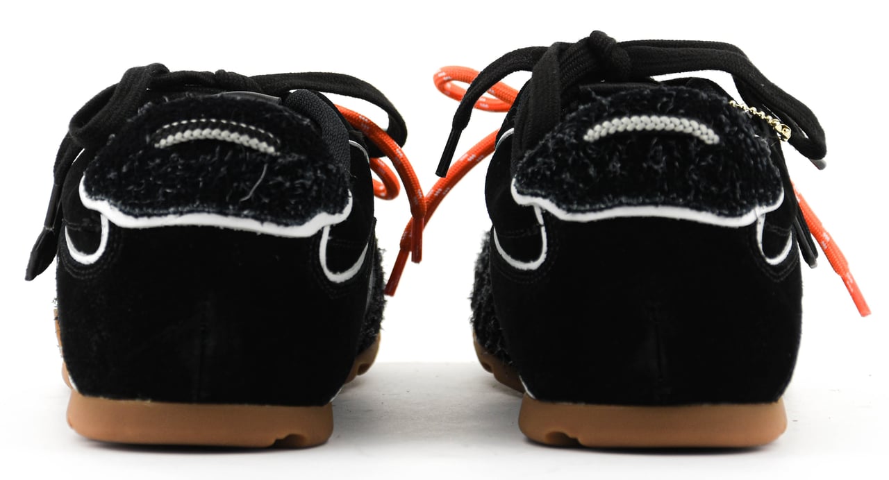 Naked Wolfe Ace Black Suede Zwart