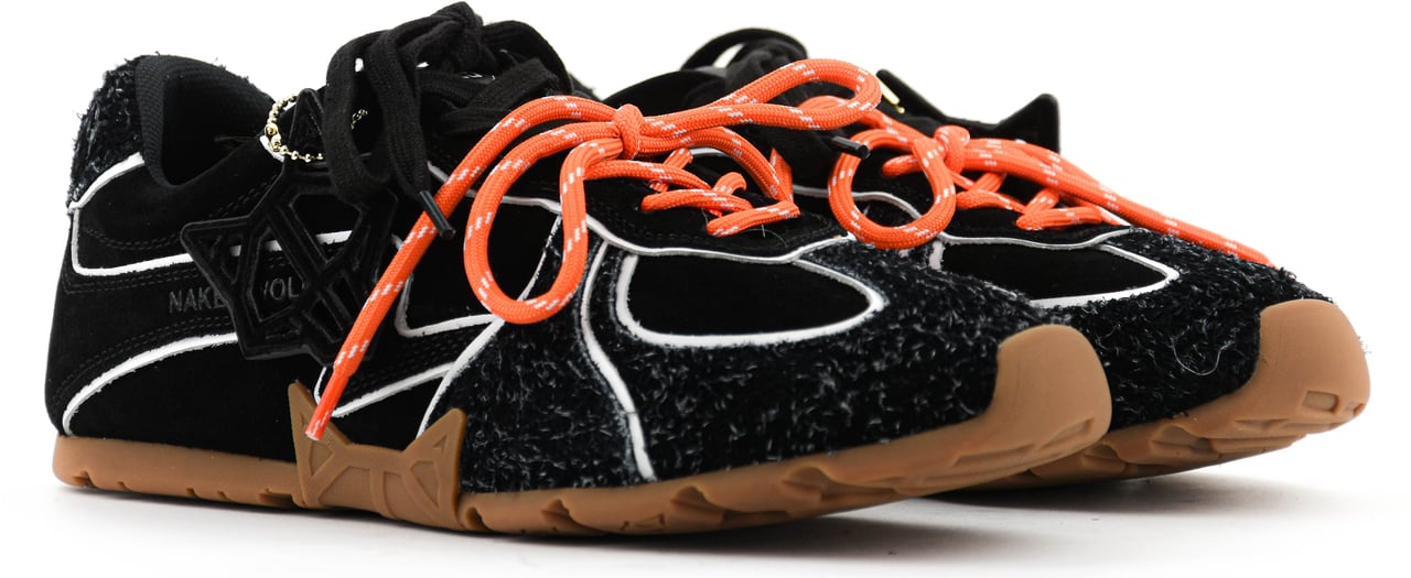 Naked Wolfe Ace Black Suede Zwart