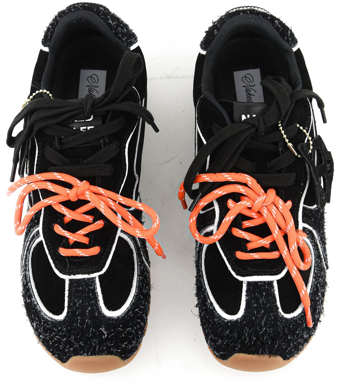 Naked Wolfe Ace Black Suede Zwart