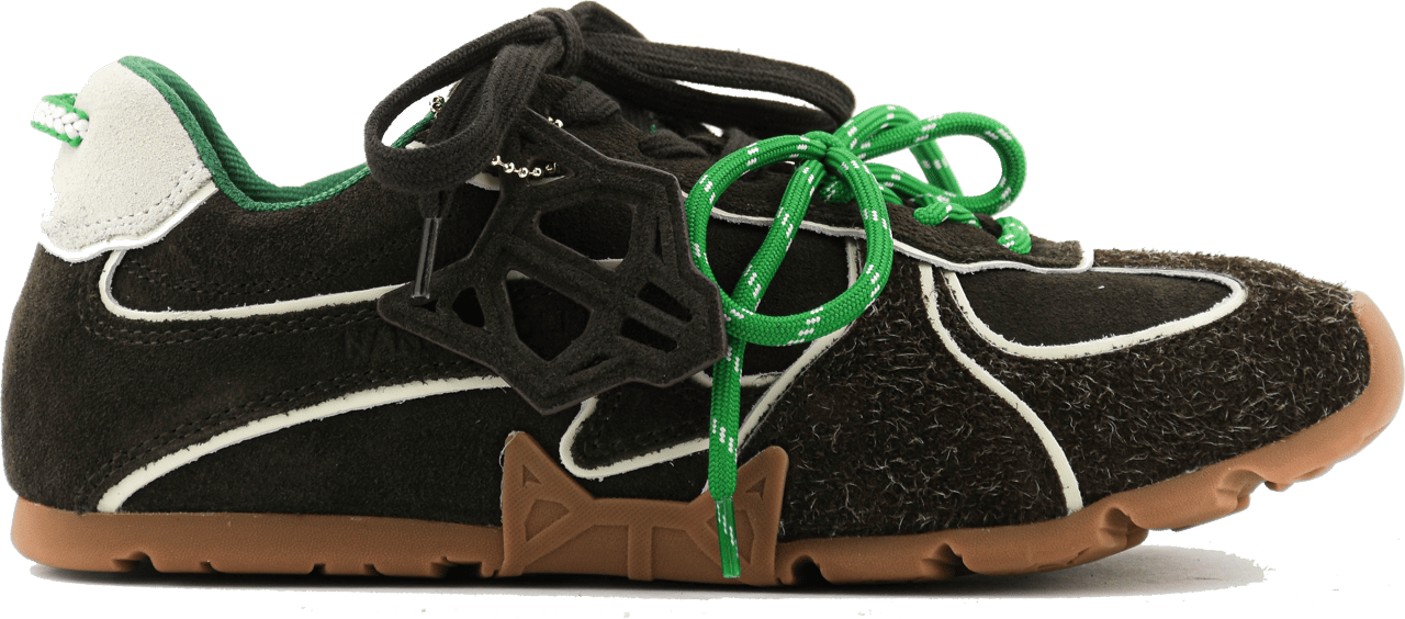 Naked Wolfe Ace Brown Suede Bruin