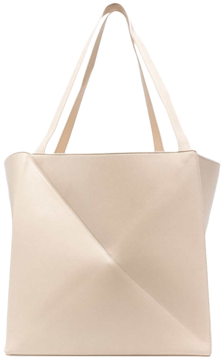 Nanushka The Origami Tote Bag Beige