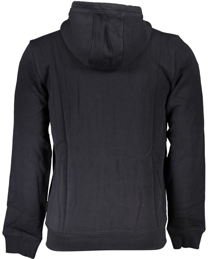 Napapijri Black Cotton Men's Hoodie Groen