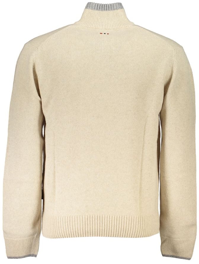 Napapijri Napapijri Beige Tessuto Men Sweater Beige