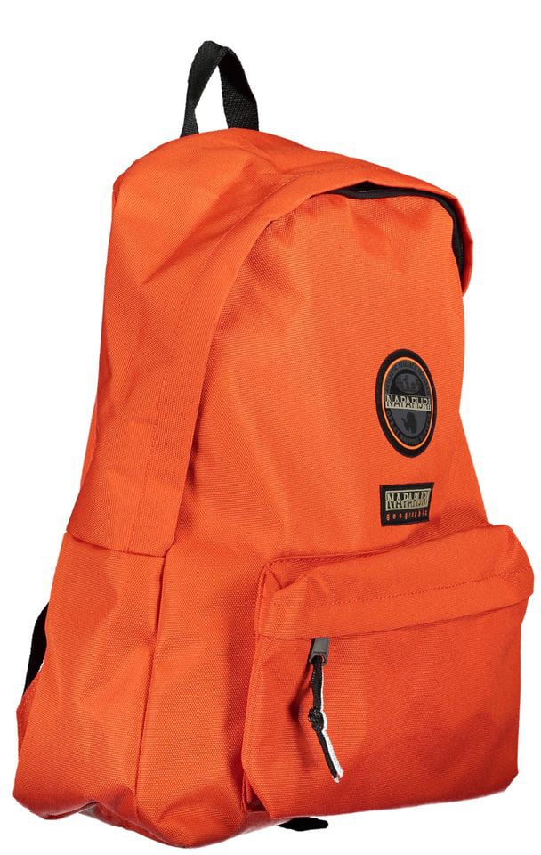 Napapijri Napapijri Arancione Recycled Polyester Men Backpack Oranje