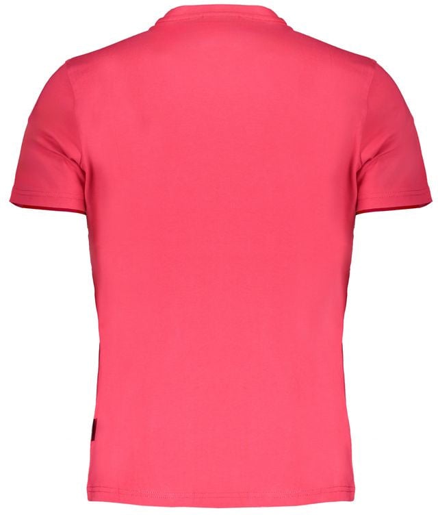 Napapijri Napapijri Rosa Cotton Men T-Shirt Roze