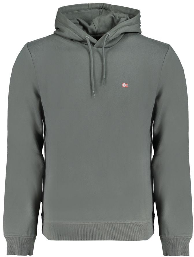 Napapijri Napapijri Green Cotton Men Sweater Groen