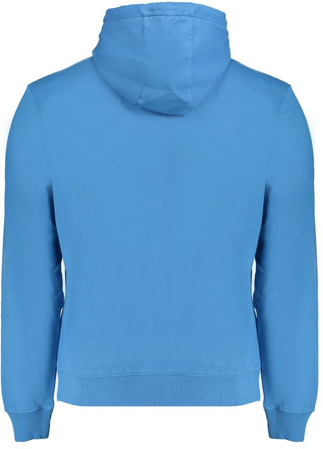Napapijri Napapijri Blue Cotton Men Sweatshirt Blauw