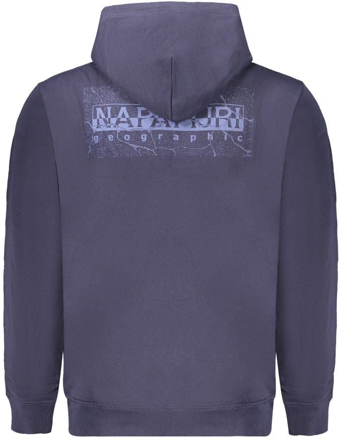 Napapijri Napapijri Blue Cotton Men Sweater Blauw