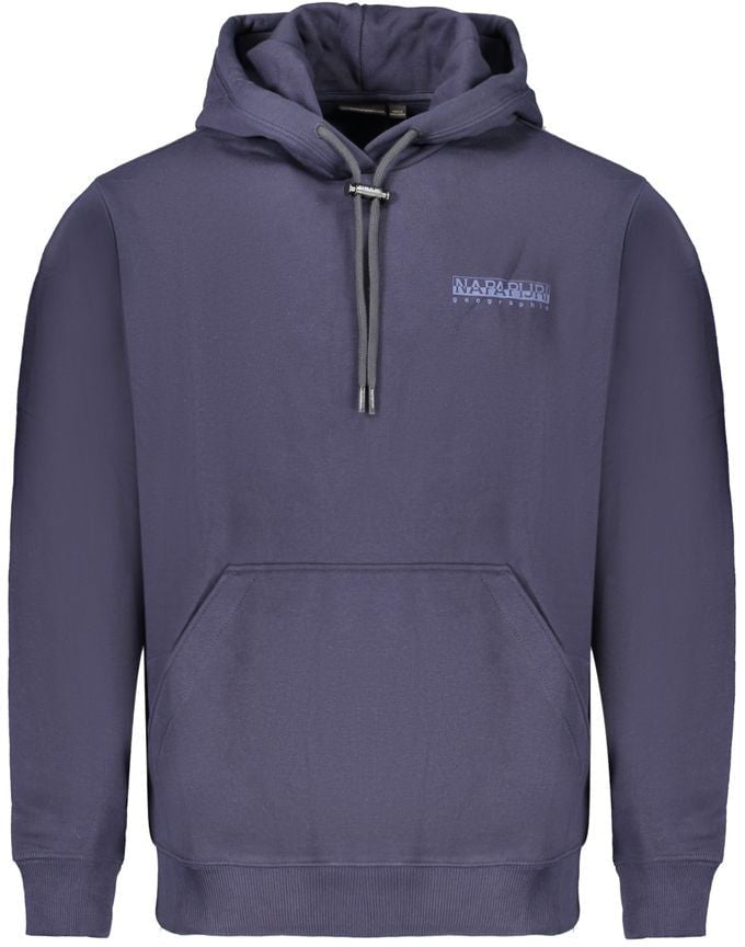 Napapijri Napapijri Blue Cotton Men Sweater Blauw