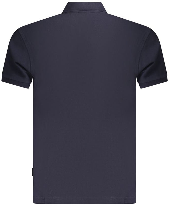 Napapijri Napapijri Blu Cotton Men Polo Blauw