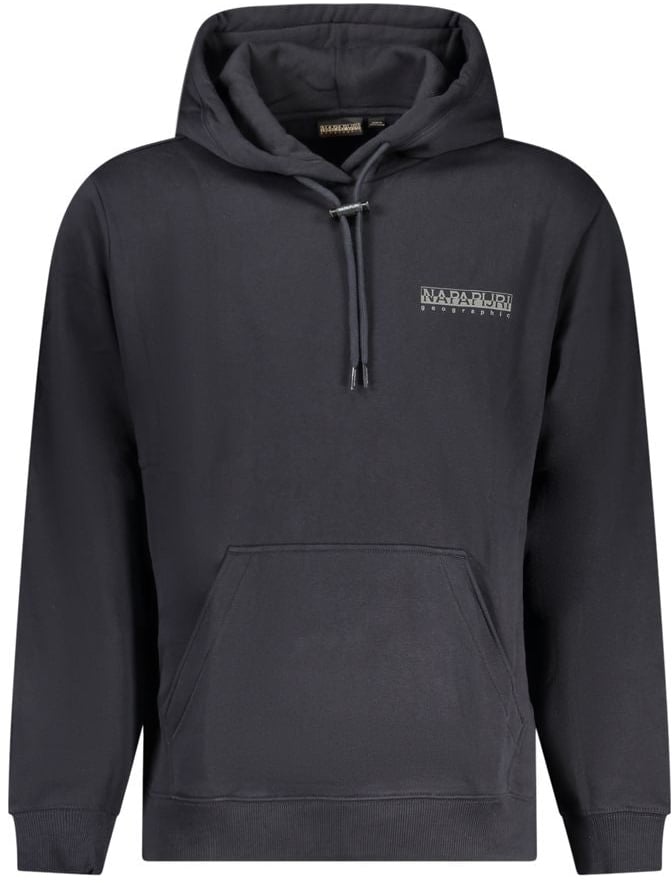 Napapijri Napapijri Black Cotton Men Sweater Zwart