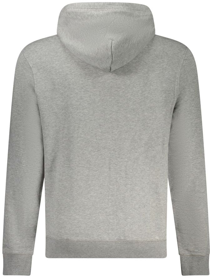 Napapijri Napapijri Gray Cotton Men Sweater Grijs