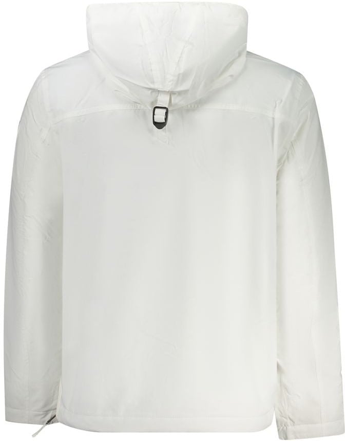 Napapijri White Polyamide Men's Jacket Wit