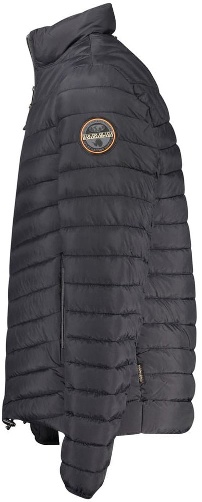 Napapijri Napapijri Black Polyamide Men's Jacket Zwart
