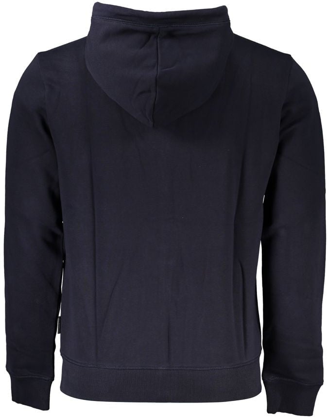 Napapijri Napapijri Blue Cotton Men's Sweatshirt Blauw