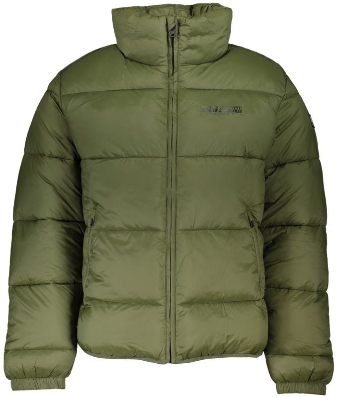 Napapijri Napapijri Verde Poliammide Men's Jacket Groen