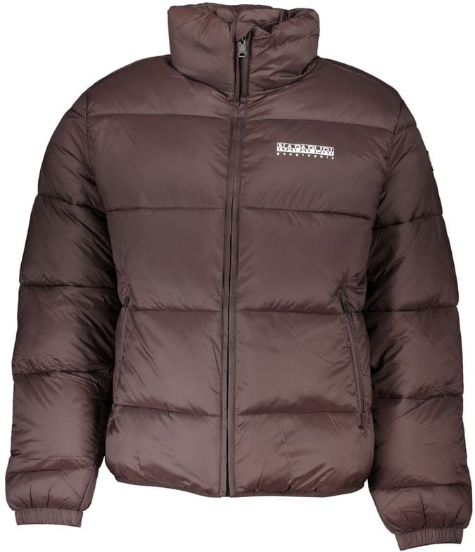 Napapijri Napapijri Marrone Poliammide Men's Jacket Bruin