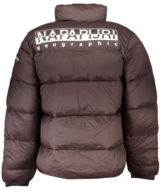 Napapijri Napapijri Marrone Poliammide Men's Jacket Bruin