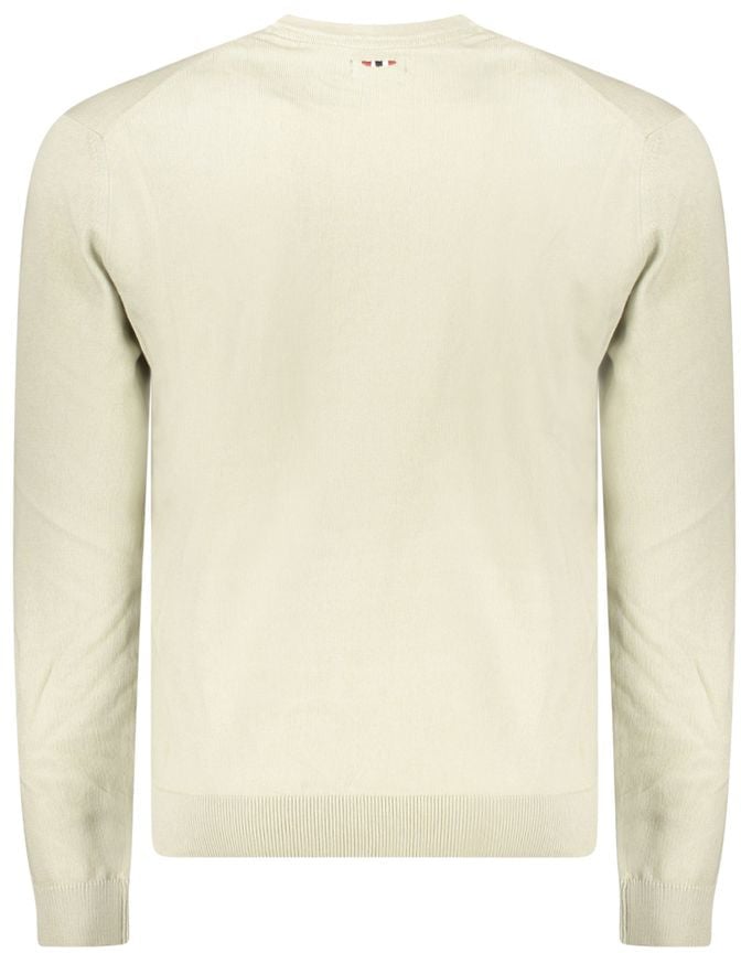 Napapijri Napapijri Beige Cotton Men Sweater Beige