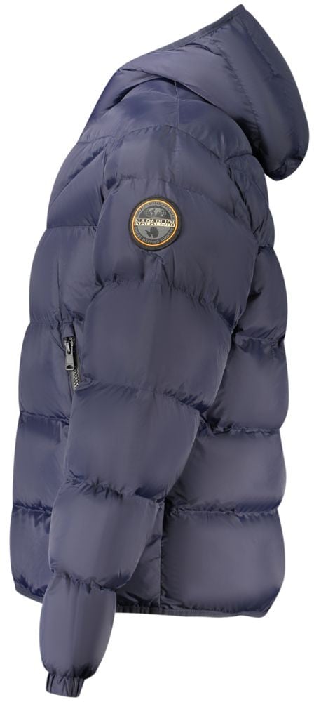 Napapijri Napapijri Blue Polyamide Men's Jacket Blauw