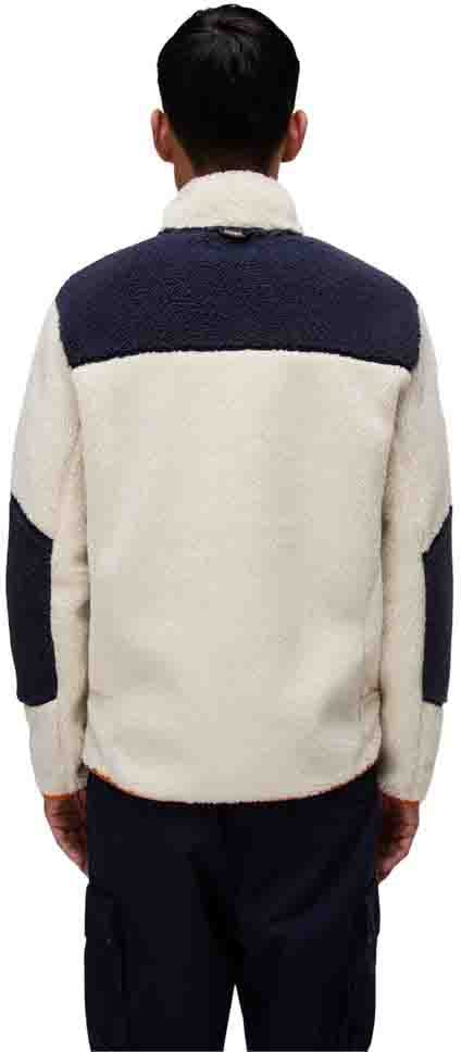 Napapijri Orange Polyester Sweatshirt Oranje