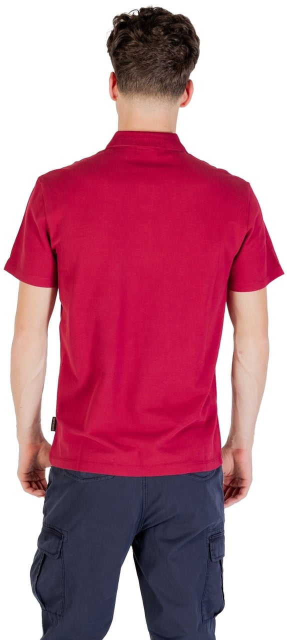 Napapijri Men Polo Maroon