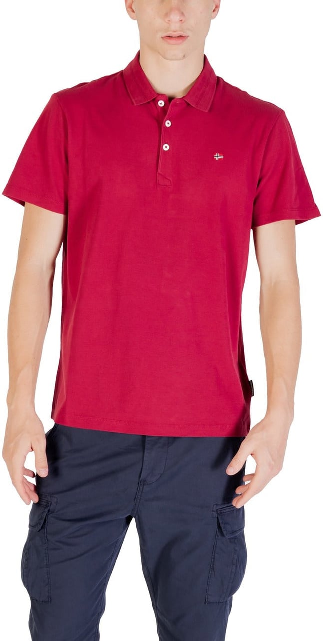 Napapijri Napapijri Men Polo Maroon
