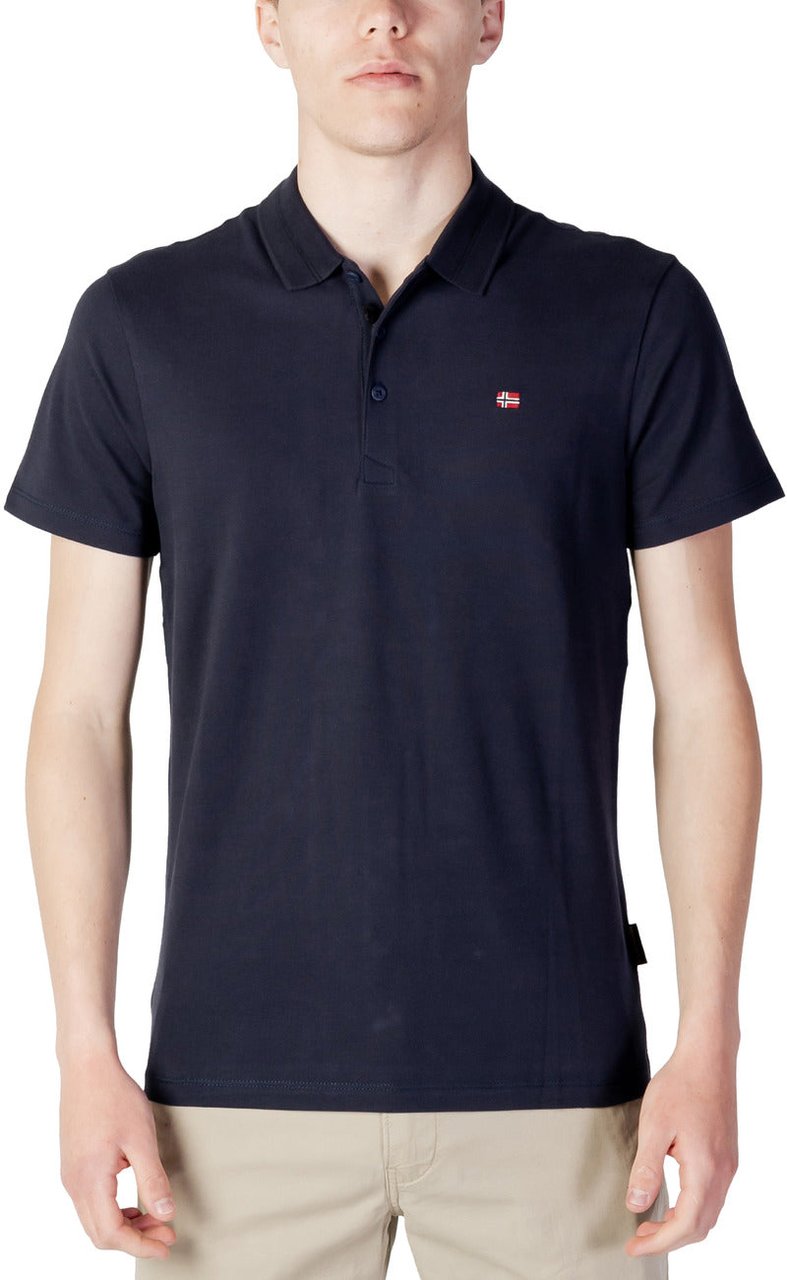 Napapijri Men Polo Blauw