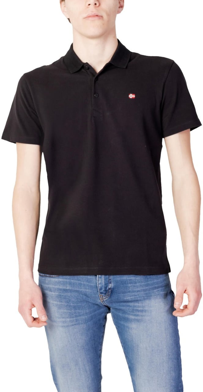 Napapijri Men Polo Zwart