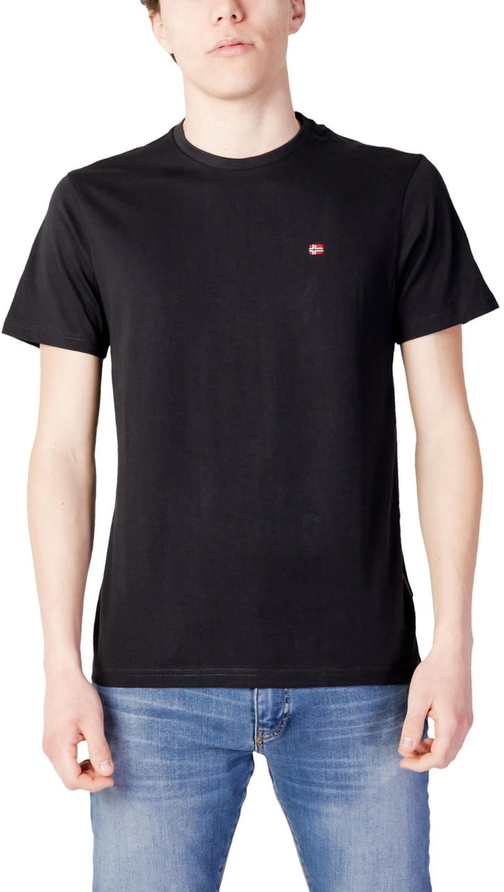 Napapijri Men T-Shirt Zwart