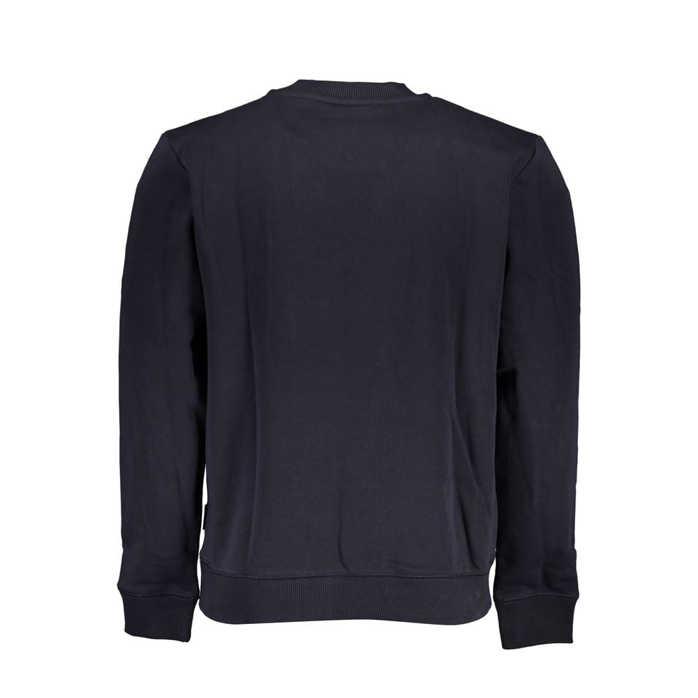 Napapijri Napapijri Blue Cotton Men Sweater Blauw