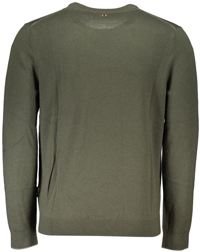Napapijri Napapijri Green Fabric Men Sweater Groen