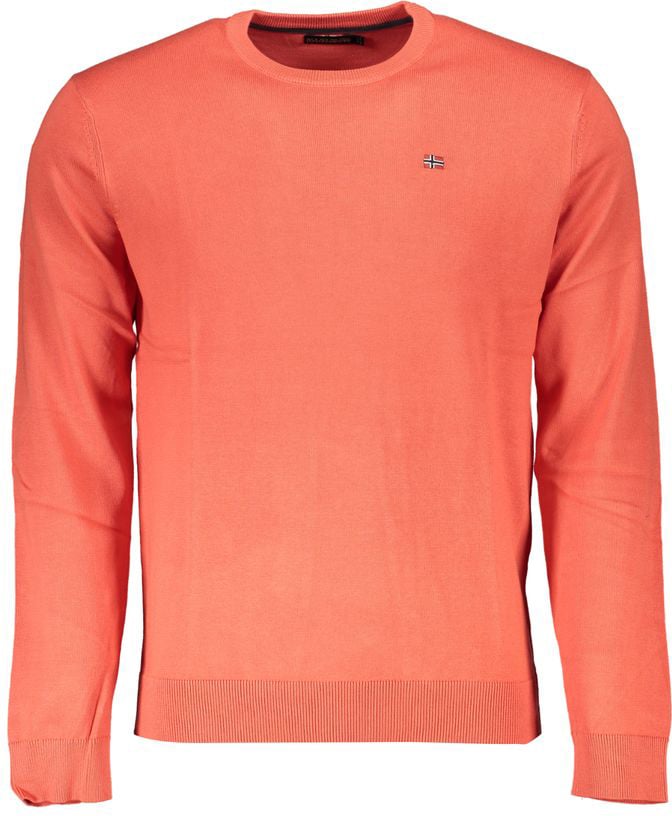 Napapijri Red Cotton Men Sweater Groen