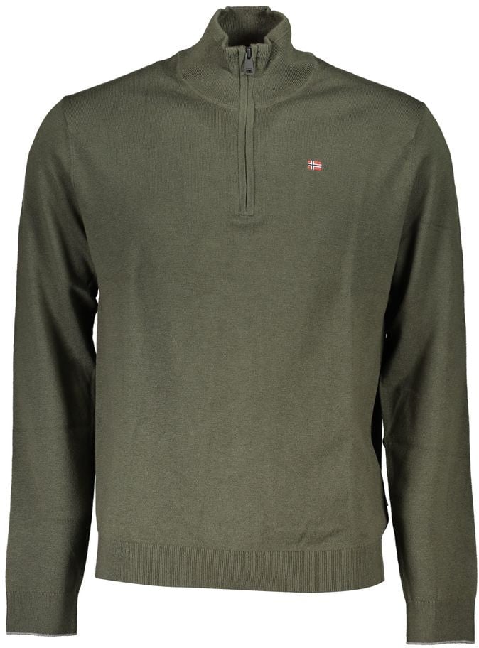 Napapijri Napapijri Green Fabric Men Sweater Groen