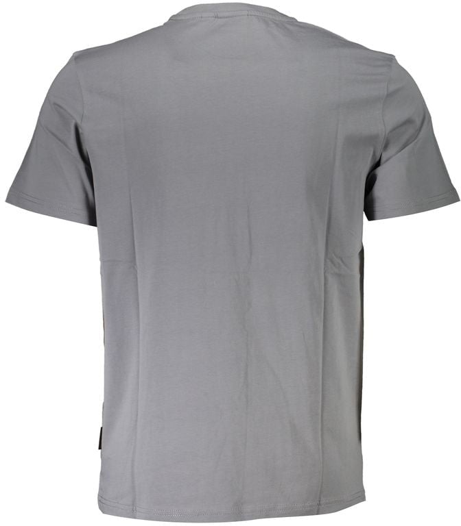 Napapijri Napapijri Brown Cotton Men T-Shirt Bruin