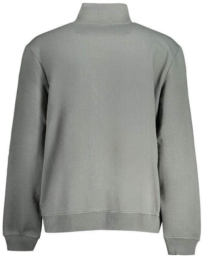 Napapijri Napapijri Verde Cotton Men Sweatshirt Groen