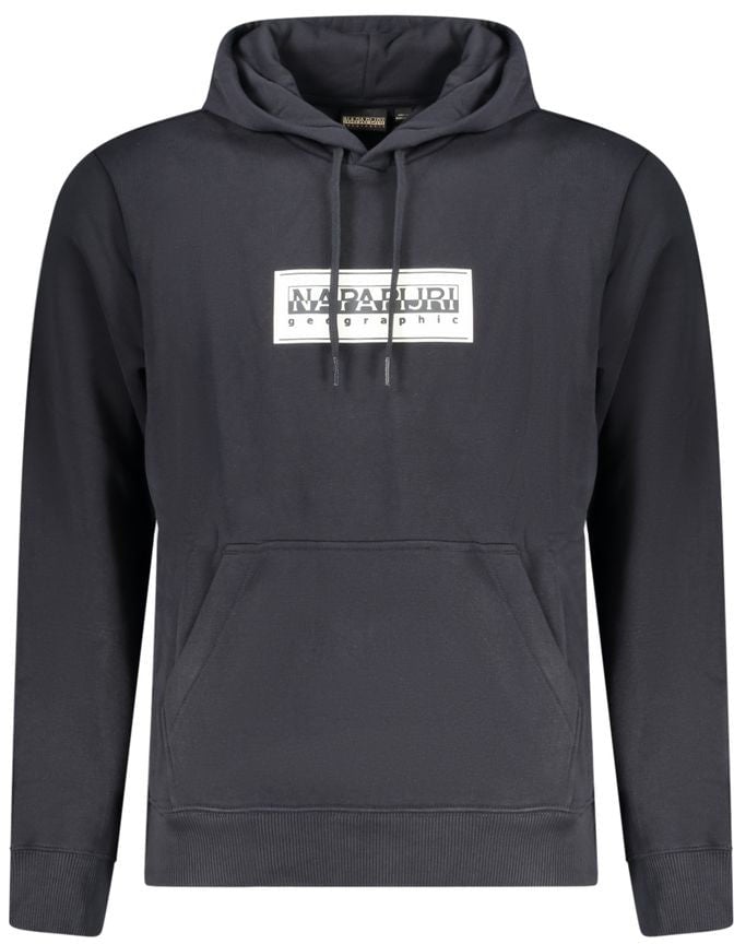 Napapijri Napapijri Black Cotton Men Sweater Zwart