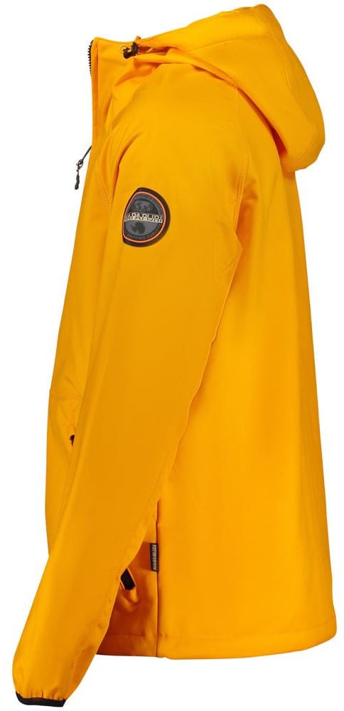 Napapijri Napapijri Orange Recycled Polyester Men Jacket Oranje