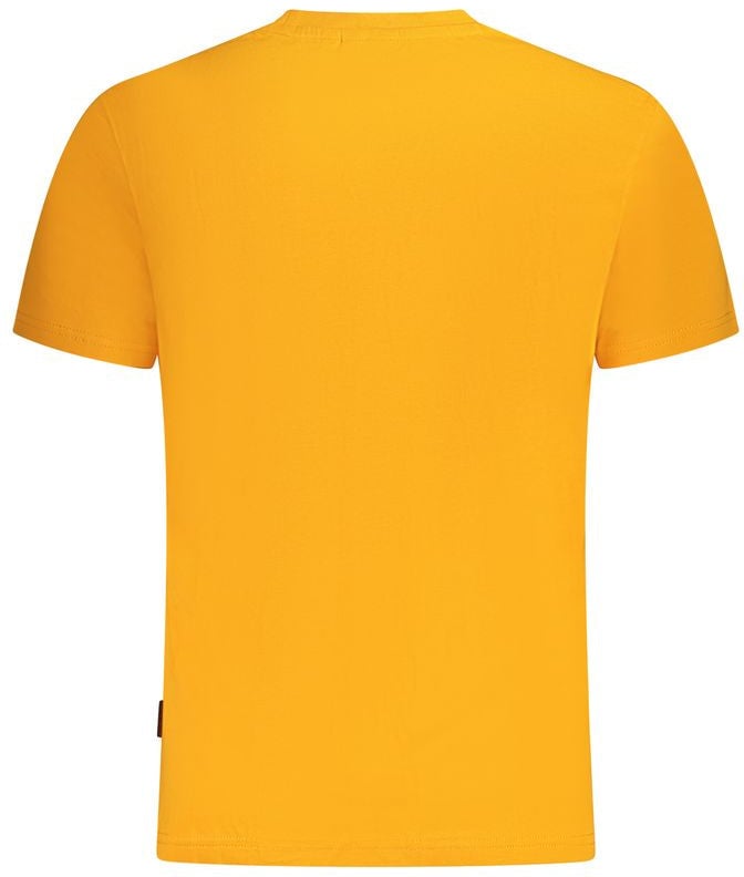 Napapijri Napapijri Arancione Cotton Men T-Shirt Oranje