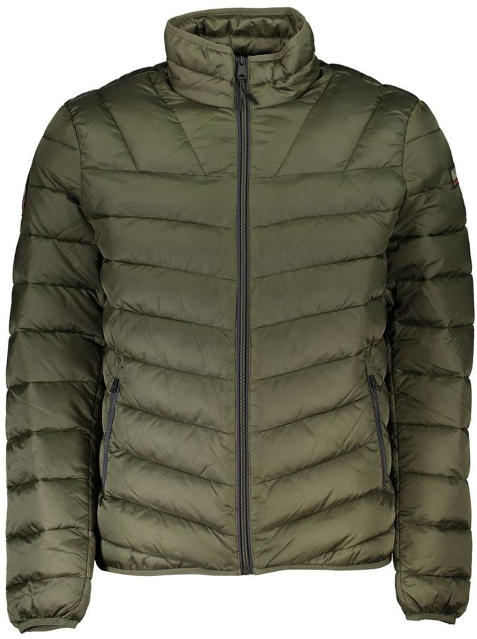 Napapijri Napapijri Verde Poliammide Men's Jacket Groen