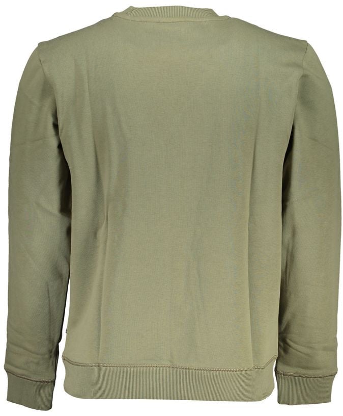 Napapijri Napapijri Verde Cotton Men's Sweatshirt Groen