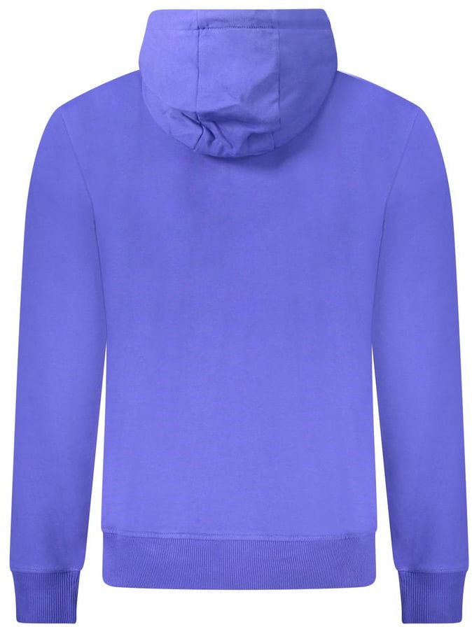 Napapijri Blue Cotton Mens Sweatshirt Blauw