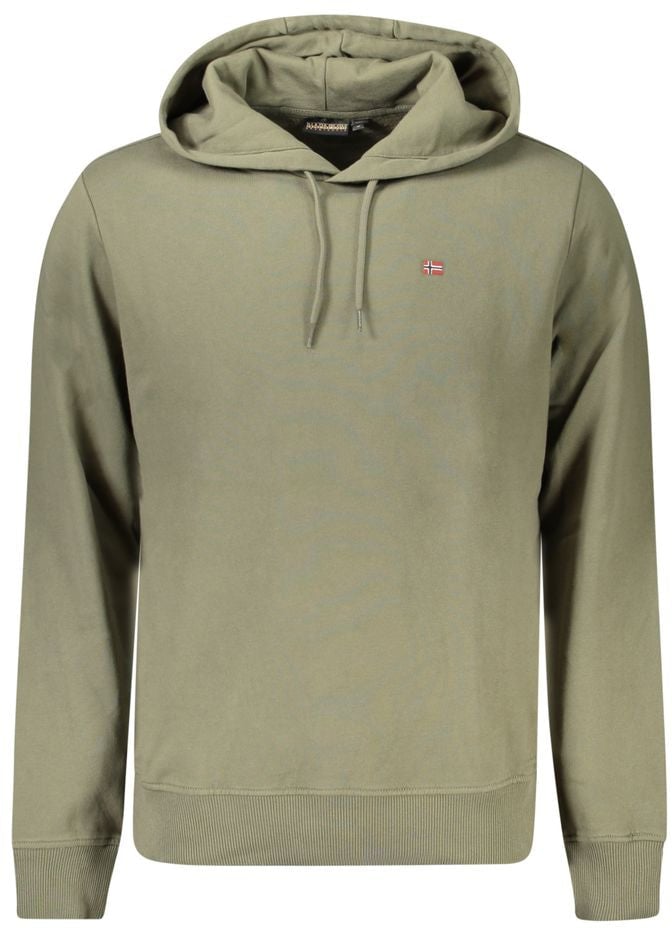 Napapijri Napapijri Verde Cotton Mens Sweatshirt Groen