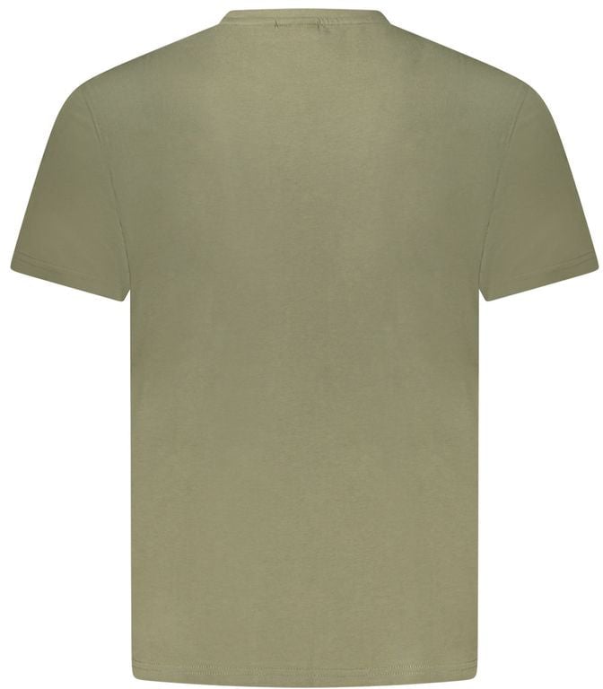 Napapijri Verde Cotton Men T-Shirt Groen
