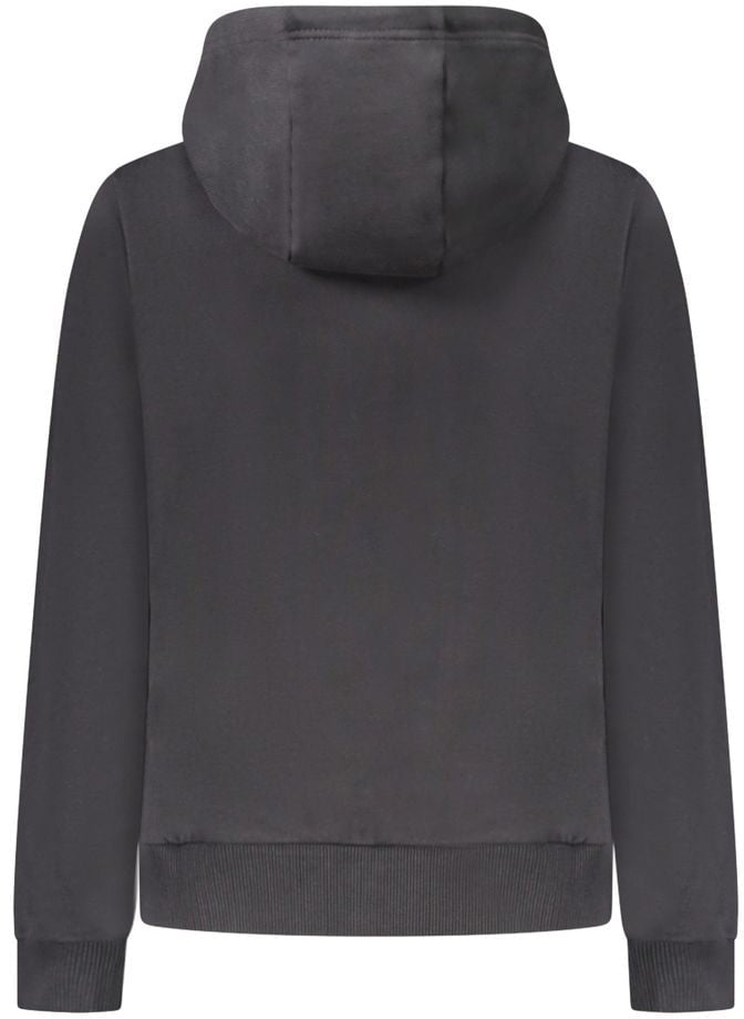Napapijri Black Cotton Women's Hoodie Zwart