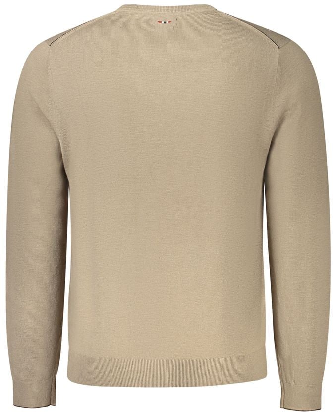 Napapijri Marrone Lana Men Sweater Bruin