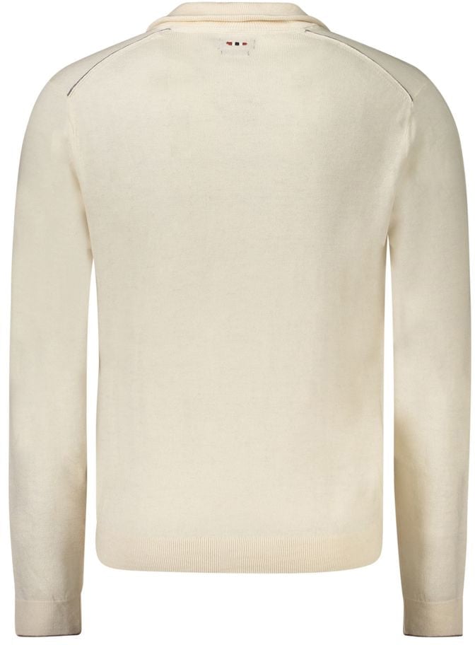 Napapijri Bianco Lana Men Sweater Wit